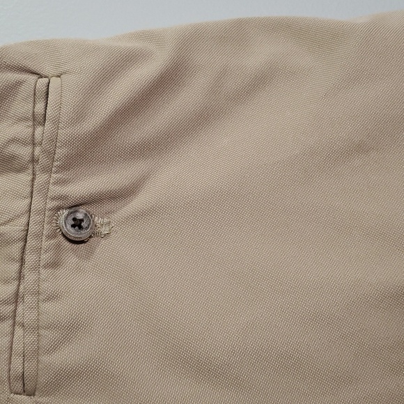 Polo Golf Ralph Lauren shorts men's size 38 tan pleated 8" inseam - Picture 8 of 11